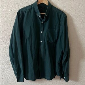 New Look Men's Forest Green Casual Shirt